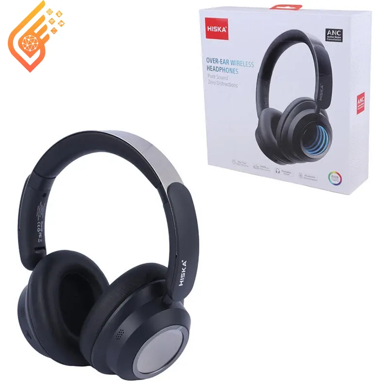 هدفون بلوتوثی هیسکا K-460 (12) هدفون بلوتوثی هیسکا ANC مدل Hiska K-460