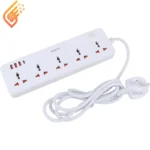 چند راهی 5 خانه هیسکا CH-5517UK با کابل 2 متری