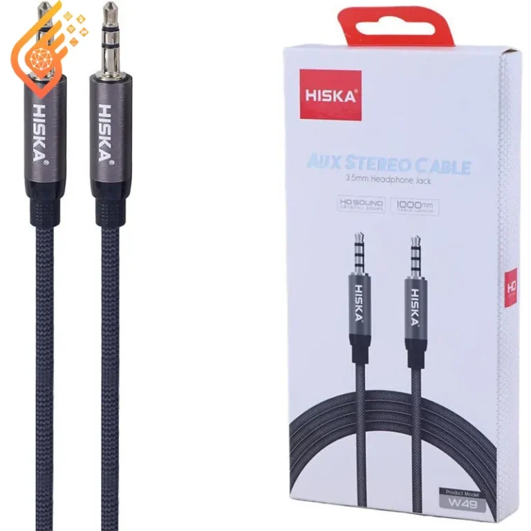 کابل AUX هیسکا 1 متری مدل Hiska W49