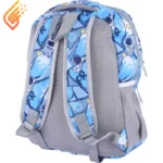 کیف کوله پشتی مدرسه کد D01010 طرح فضانورد آبی