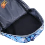 کیف کوله پشتی مدرسه کد D01010 طرح فضانورد آبی